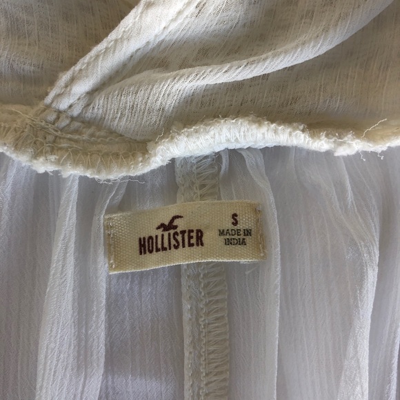 Sheer Short Sleeve Crop Top - Picture 5 of 5